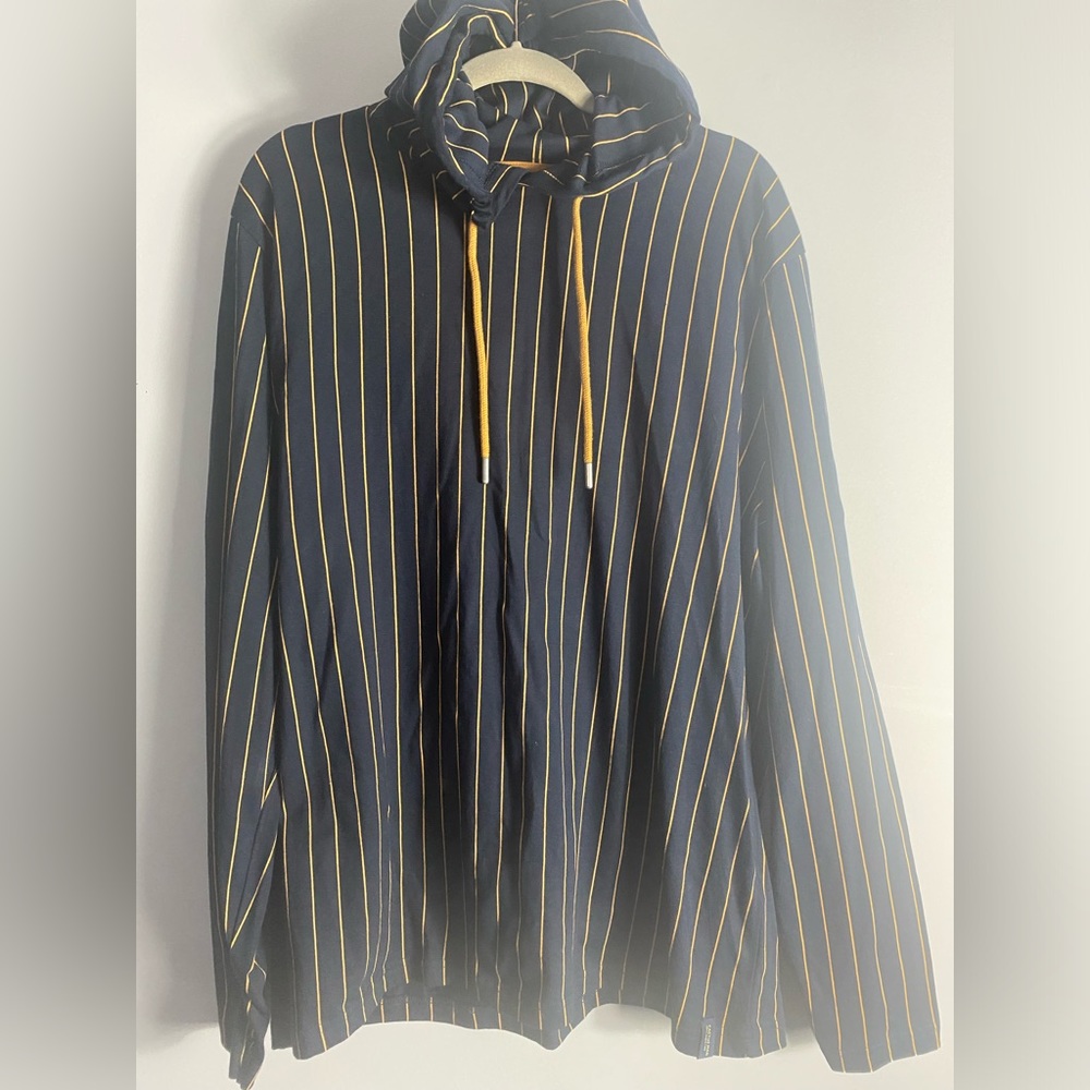 XL Cactus Man striped hoodie
